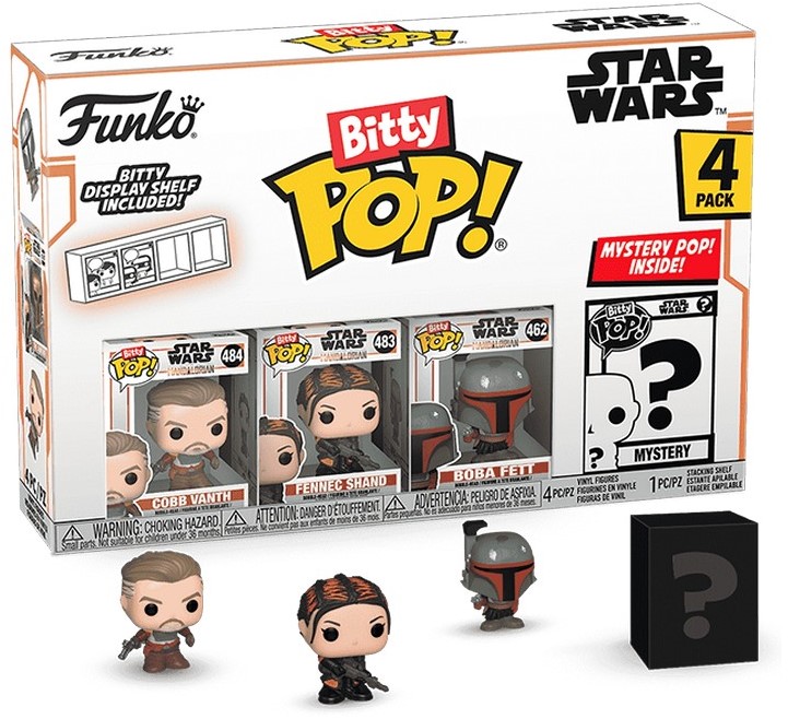 Bitty Pop! Mandalorian Marshal 9,5 cm (4 rodzaje)