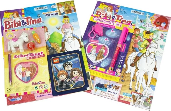 Blue Ocean XL-Bindbag Bibi & Tina 24 cm x 37 cm - obrazek 2