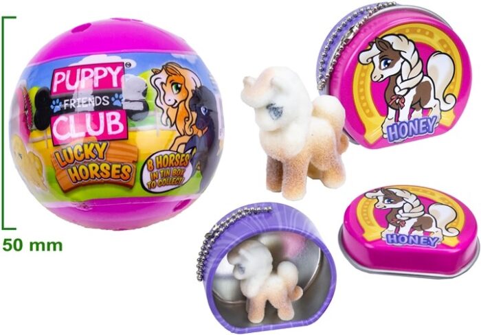 Figurka Puppy Club Lucky Horses 50 mm - obrazek 3