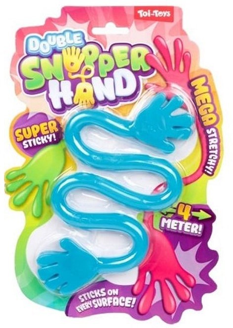 Zabawkowe Rękawice Sticky Hands Duo na Karcie Blister 16x23 cm (4 wzory) - obrazek 2