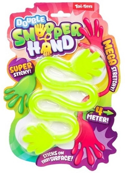 Zabawkowe Rękawice Sticky Hands Duo na Karcie Blister 16x23 cm (4 wzory) - obrazek 3