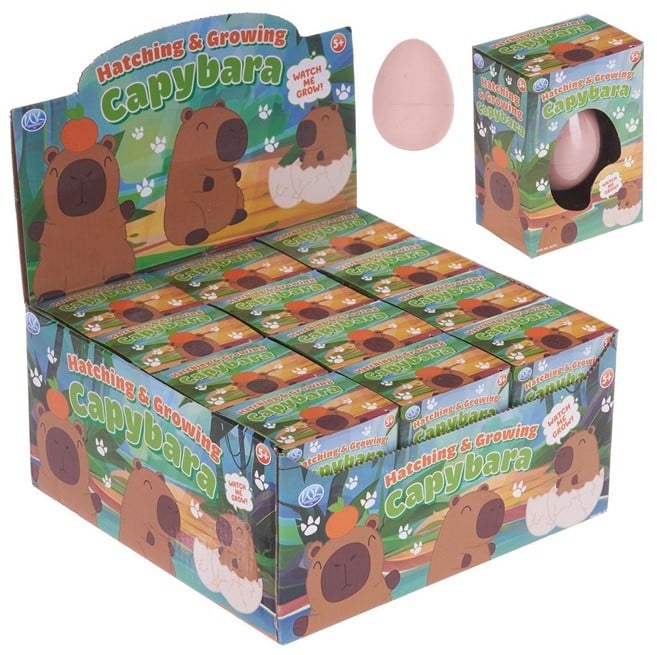 Hatching Growing Capybara 7,5 cm (12 rodzajów)