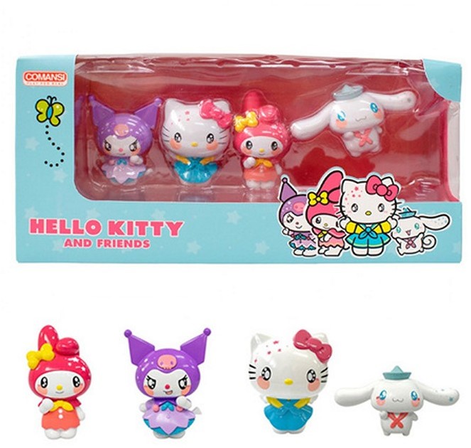 Zestaw Prezentowy Hello Kitty I Przyjaciół 4-Pack 13 x 28 cm
