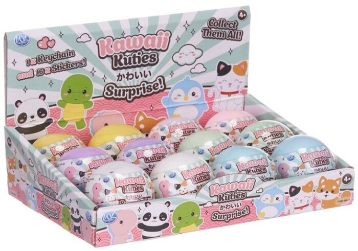 Kawaii Kuties Figurka 50 mm (6 wzorów) w Displayu - obrazek 2