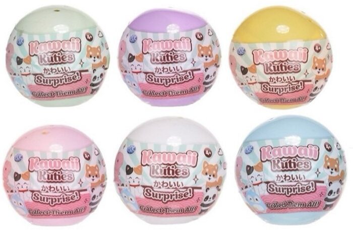 Kawaii Kuties Figurka 50 mm (6 wzorów) w Displayu - obrazek 3