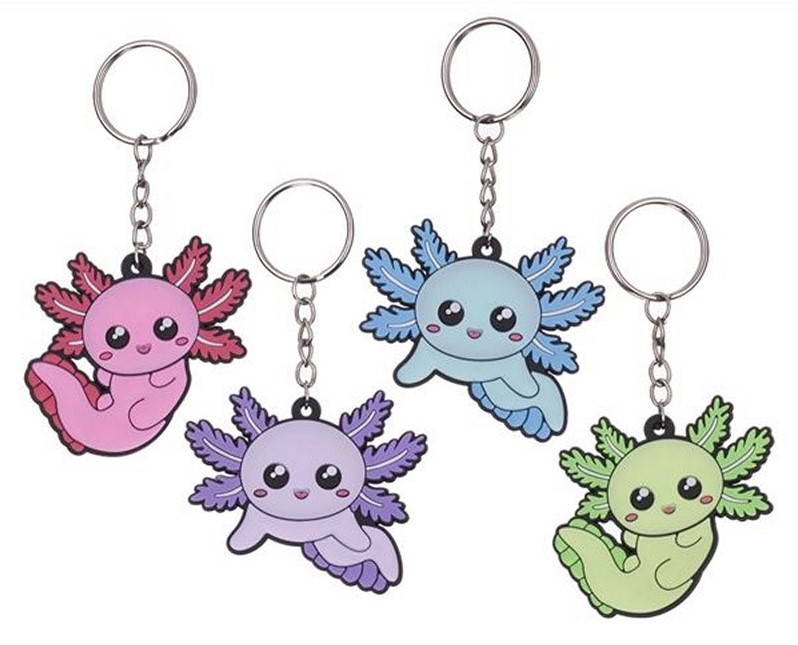 Kawaii Kuties Breloczek Aksolotl 6x6 cm (4 wzory)