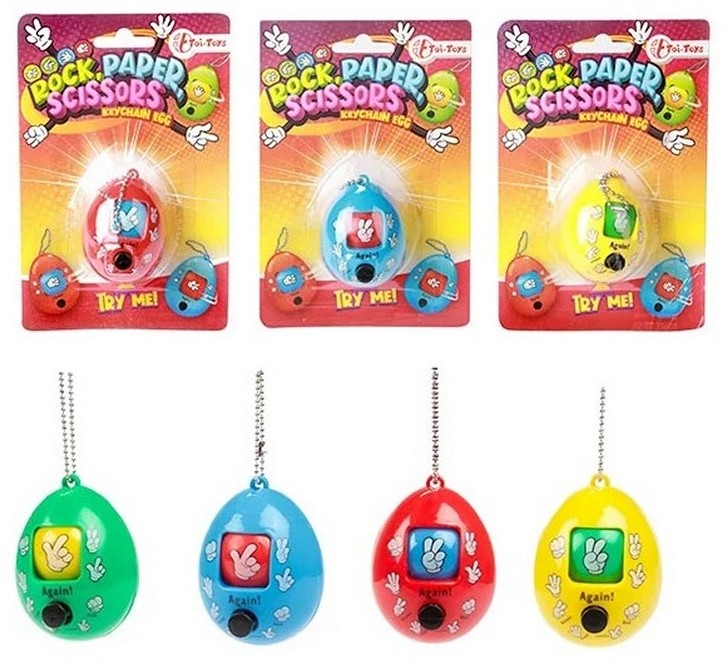 Brelok Jajko - RockPaperScissors 10x15 cm (4 wzory)