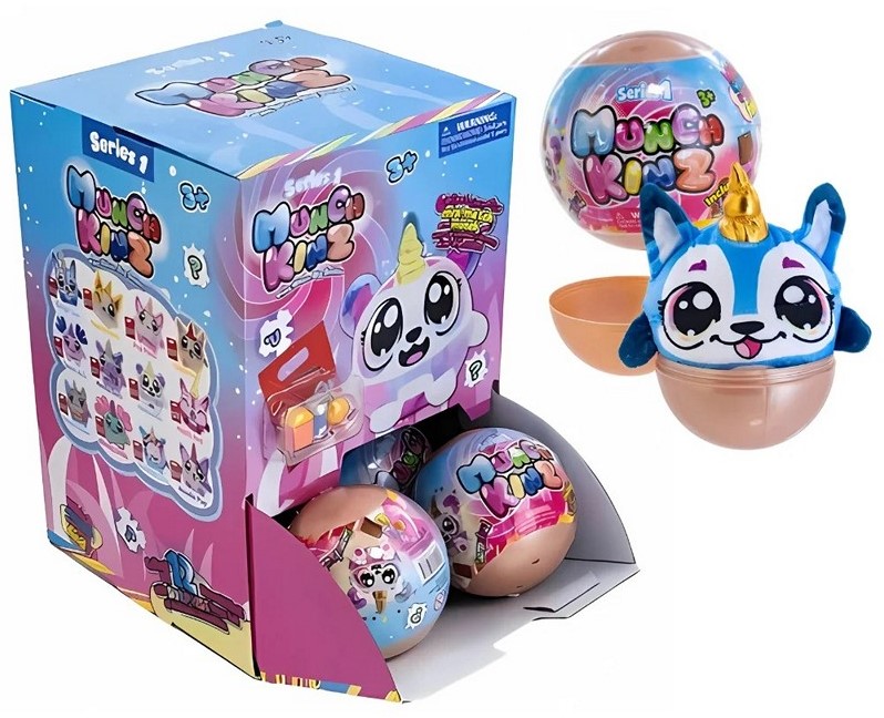 Munch Kinz Surprise Ball 100 mm (12 rodzajów) z Pluszakiem
