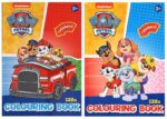 Książeczka Do Kolorowania Paw Patrol + Naklejki 2 (1 wzór) 29,5 cm