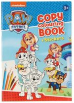 Paw Patrol Książka Kolorowanka + Naklejki 21 x 29,5 cm - obrazek 2