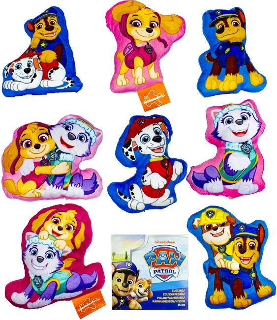 Poduszka Pluszowa Paw Patrol 15 cm (8 wzorów)