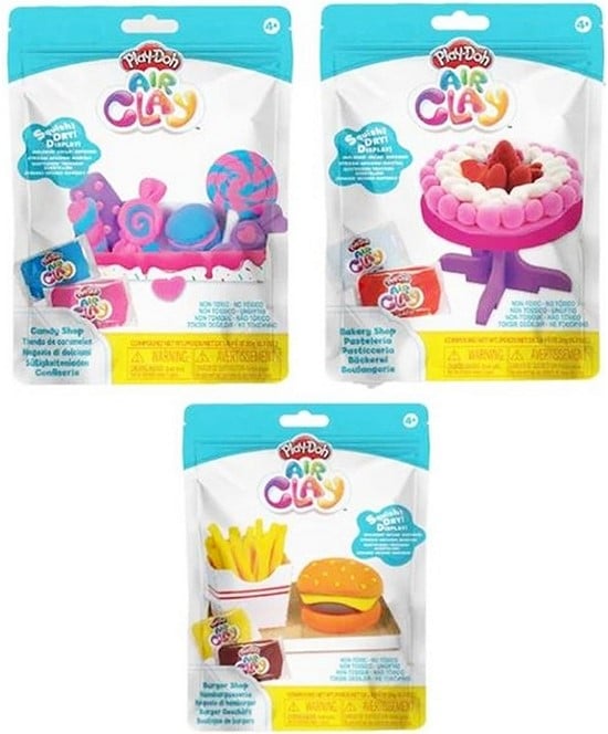 PLAY-DOH AIR CLAY W TORBIE 12,5 X 17 cm