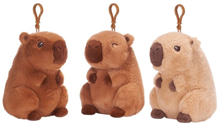 Maskotka Pluszak Capybara 12 cm (3 wzory)