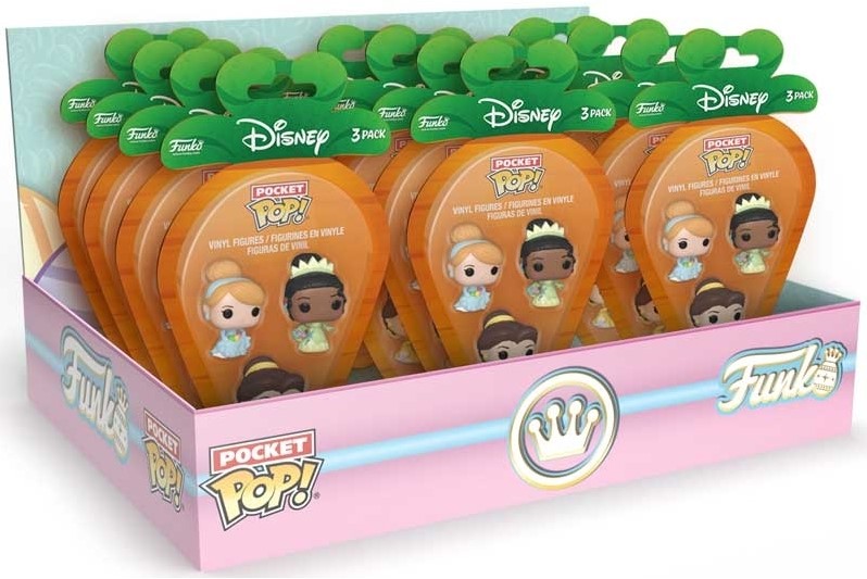 Figurka POP! Pocket Marchewka Disney Księżniczki 3 Pack w Display (12)