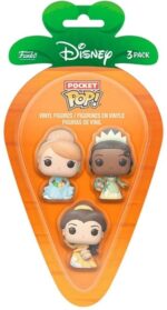 Figurka POP! Pocket Marchewka Disney Księżniczki 3 Pack w Display (12) - obrazek 2