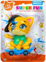 44CATS SUPER FUN WIND-UP FIGURE ON CARD ASSORTED 9,5X13CM - obrazek 2