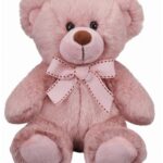 BAUER PLUSH BEAR PINK 35CM