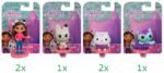 Figurki Gabby's Dollhouse 4 cm (4 wzory) 8x11 cm