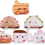 KAWAII KUTIES PLUSH AFTERNOON TEA 6 ASSORTED 19CM