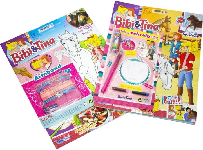 XL-BLINDBAG BIBI & TINA PFERDESTARKE 24X37CM (2X MAGAZINES + 2X EXTRAS) - obrazek 2