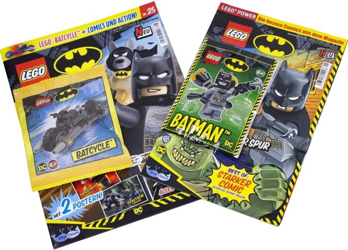 XL-BLINDBAG LEGO BATMAN SUPERHELDEN-POWER (2X MAGAZINES + 2X LEGO EXTRAS) - obrazek 2