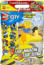 XL-BLINDBAG LEGO BAUSTELLEN-ACTION! 24X37CM (3X MAGAZINES + 3X LEGO EXTRAS)