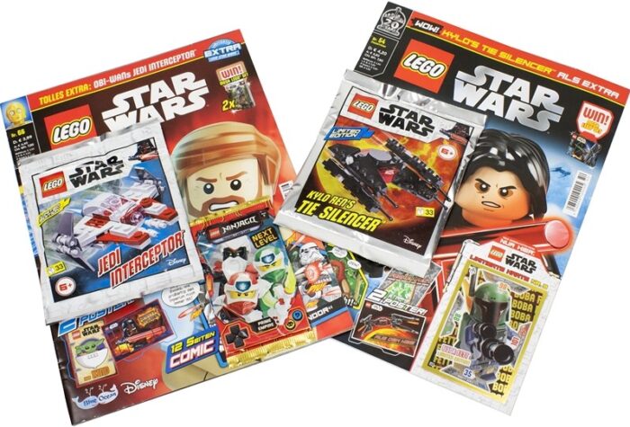 XL-BLINDBAG LEGO DISNEY STAR WARS SUPER-MACHT-PACK 24X37CM (2X MAGAZINES + 2X LEGO EXTRAS) - obrazek 2