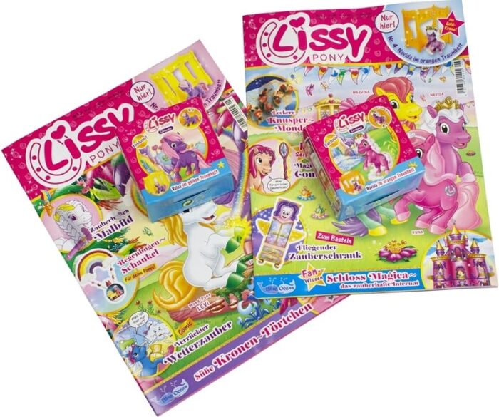 XL-BLINDBAG LISSY PONY NR.1 24X37CM (2X MAGAZINES + 2X EXTRAS) - obrazek 2