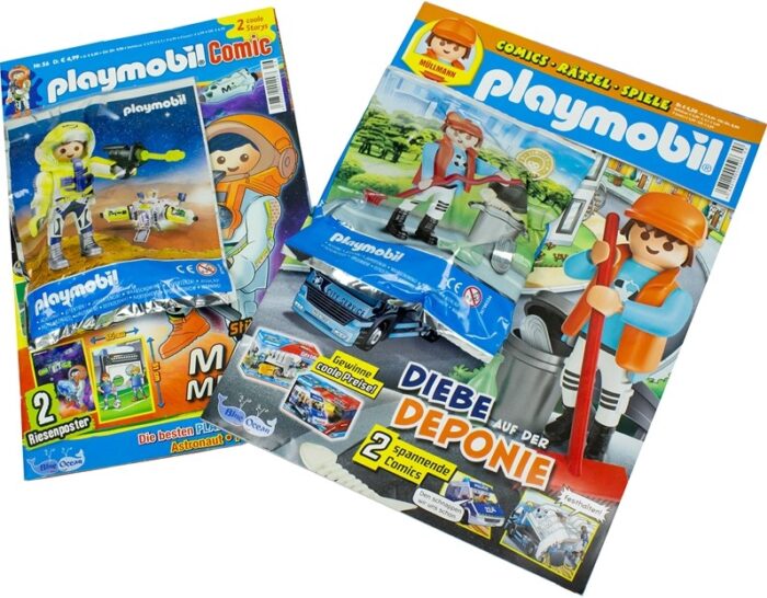 XL-BLINDBAG PLAYMOBIL MEGA PACK 24X37CM (2X MAGAZINES + 2X EXTRAS) - obrazek 2
