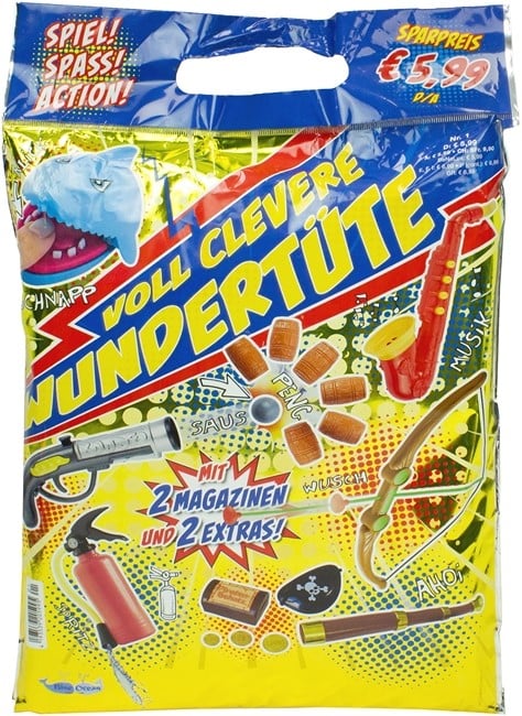 XL-BLINDBAG VOLL CLEVERE 24X37CM (2X MAGAZINES + 2X EXTRAS)