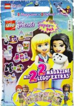 XXL-BLINDBAG LEGO FRIENDS SUPER-PACK 24X37CM (2X MAGAZINES + 2X LEGO EXTRAS)