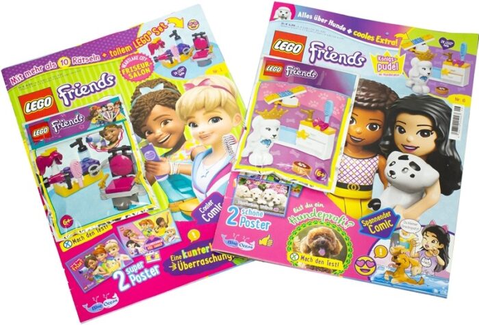 XXL-BLINDBAG LEGO FRIENDS SUPER-PACK 24X37CM (2X MAGAZINES + 2X LEGO EXTRAS) - obrazek 2